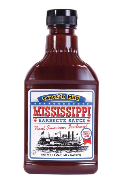 Mississippi BBQ Sauce Sweet`n Mild 510g