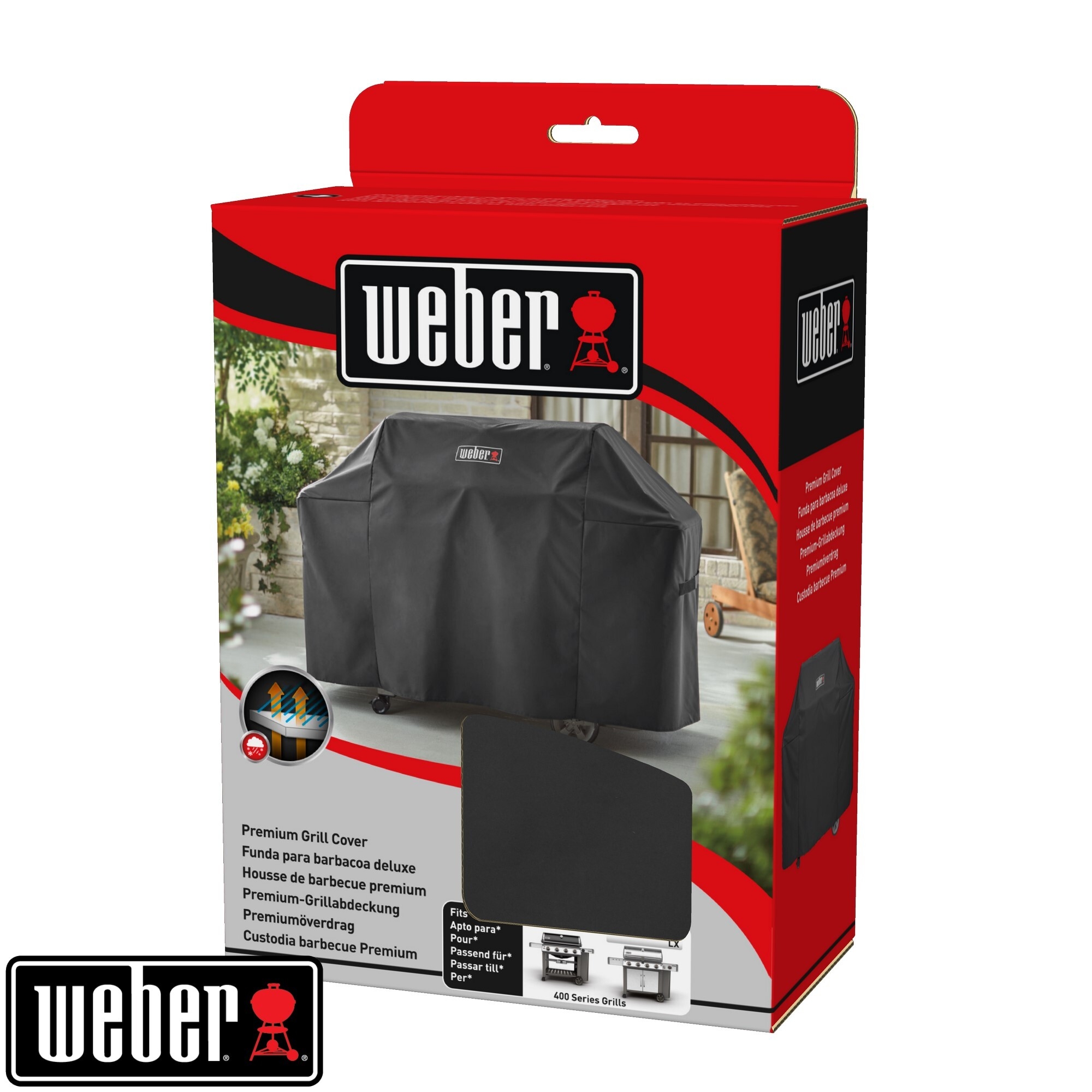 Weber Premium Abdeckhaube für Genesis II 400-Serie 