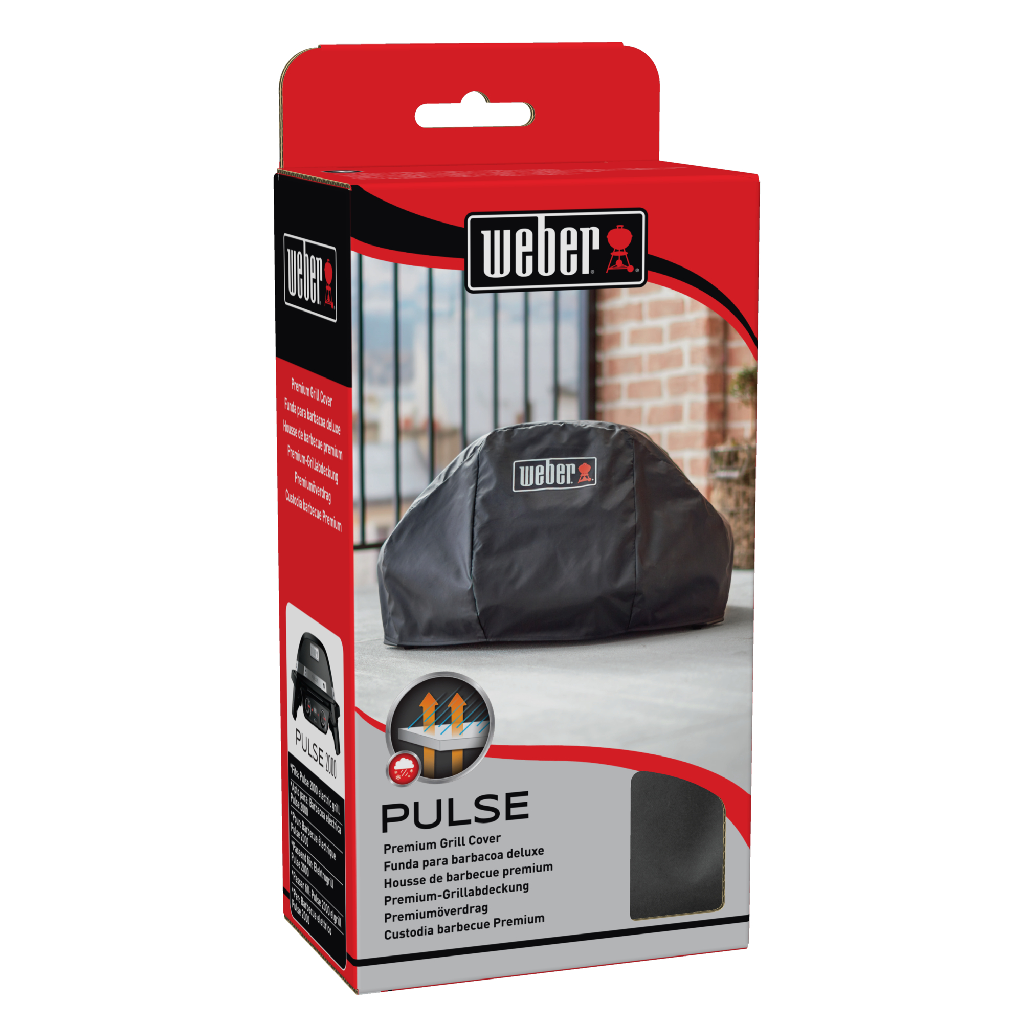 Weber Premium Abdeckhaube - für Pulse 2000