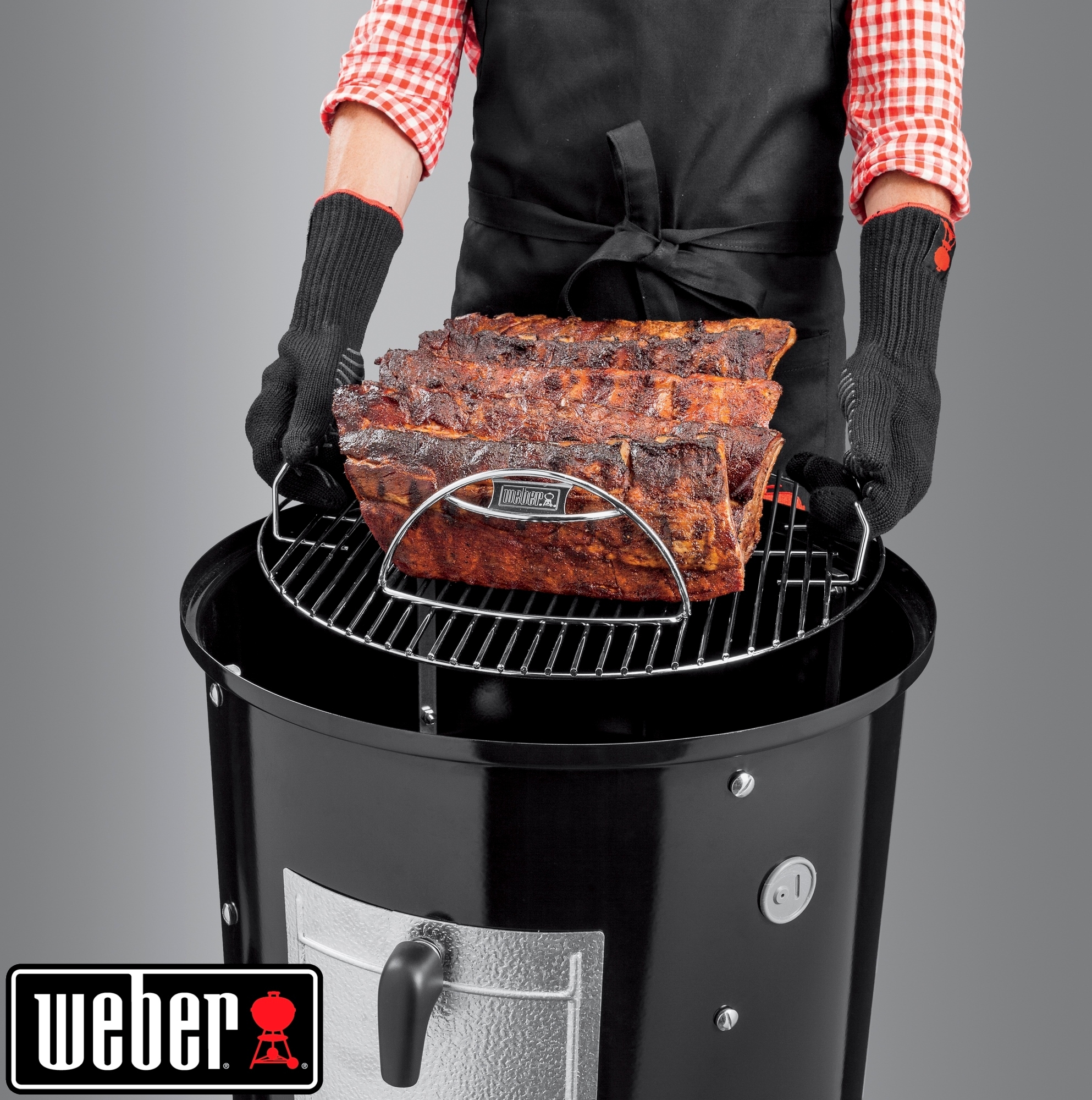 Weber® Smokey Mountain Cooker, 47 cm, Black
