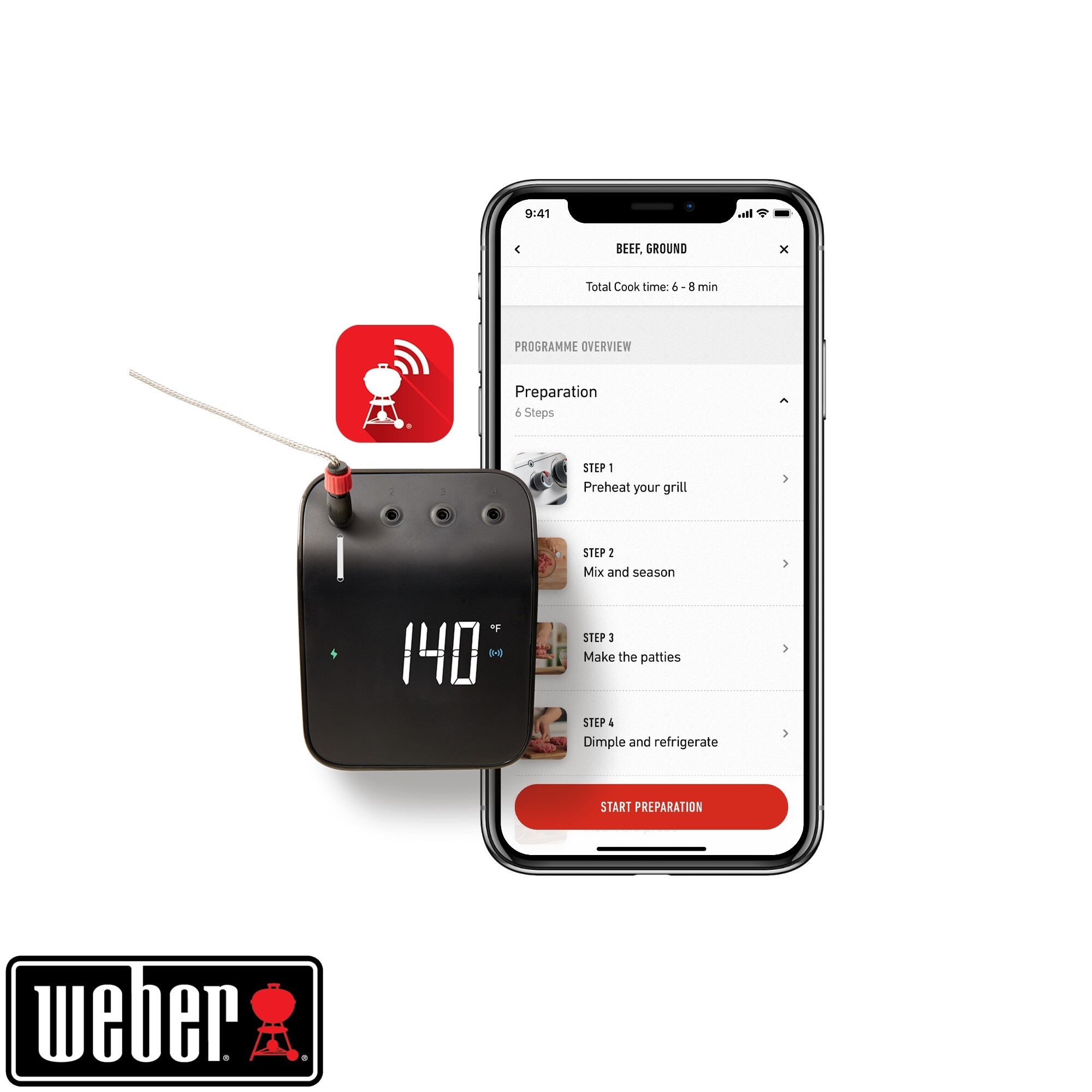 Weber Connect Smart Grilling Hub Limited Zubehör-Set