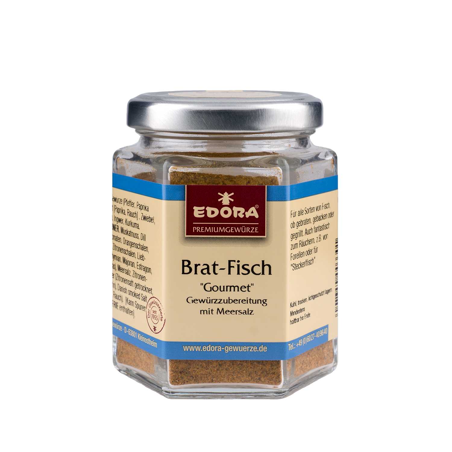 Edora Brat-Fisch "Gourmet" Gewürzzubereitung 90Gr 