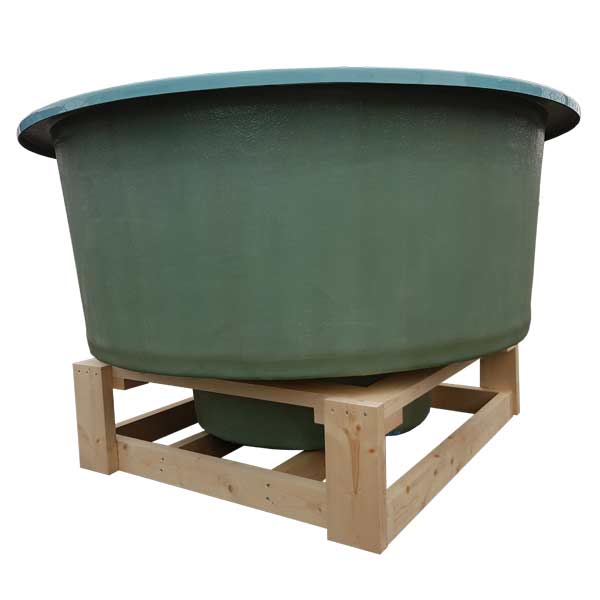 Holzrahmen für Einbaubadefass für Terrasse für achteckige und runde Hot Tubs