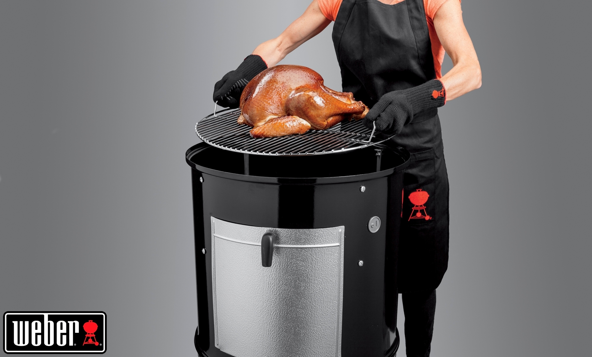 Weber® Smokey Mountain Cooker, 57 cm, Black