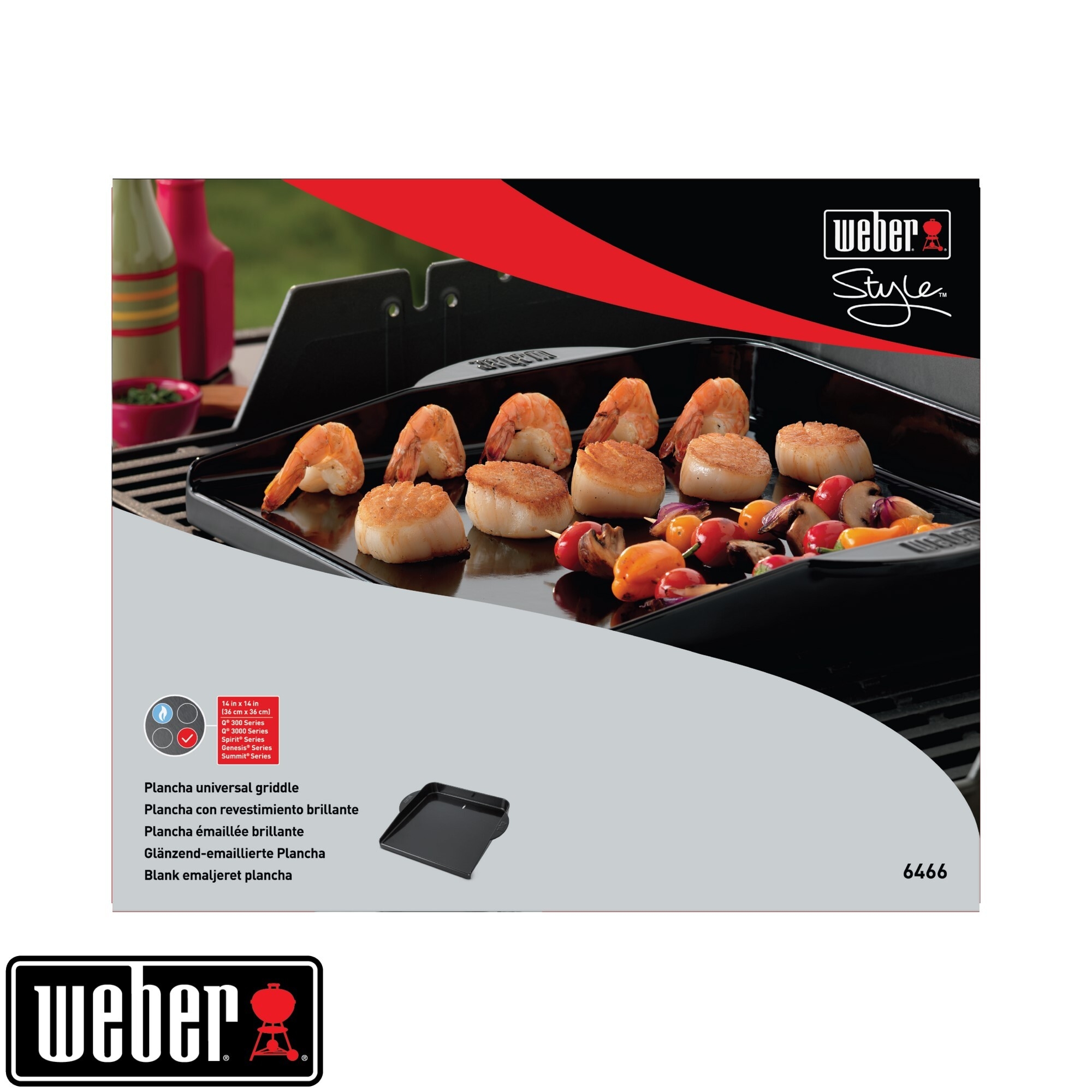 Weber Deluxe Grillplatte Universal 