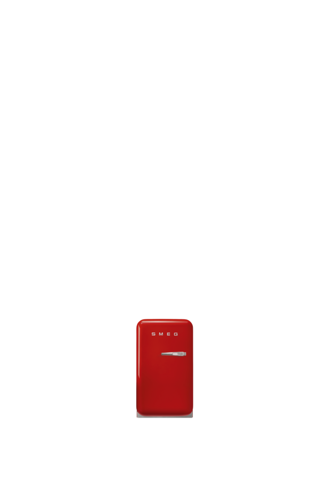 50's Style, Minibar, 1-türig, 40 cm, Linksanschlag, Rot