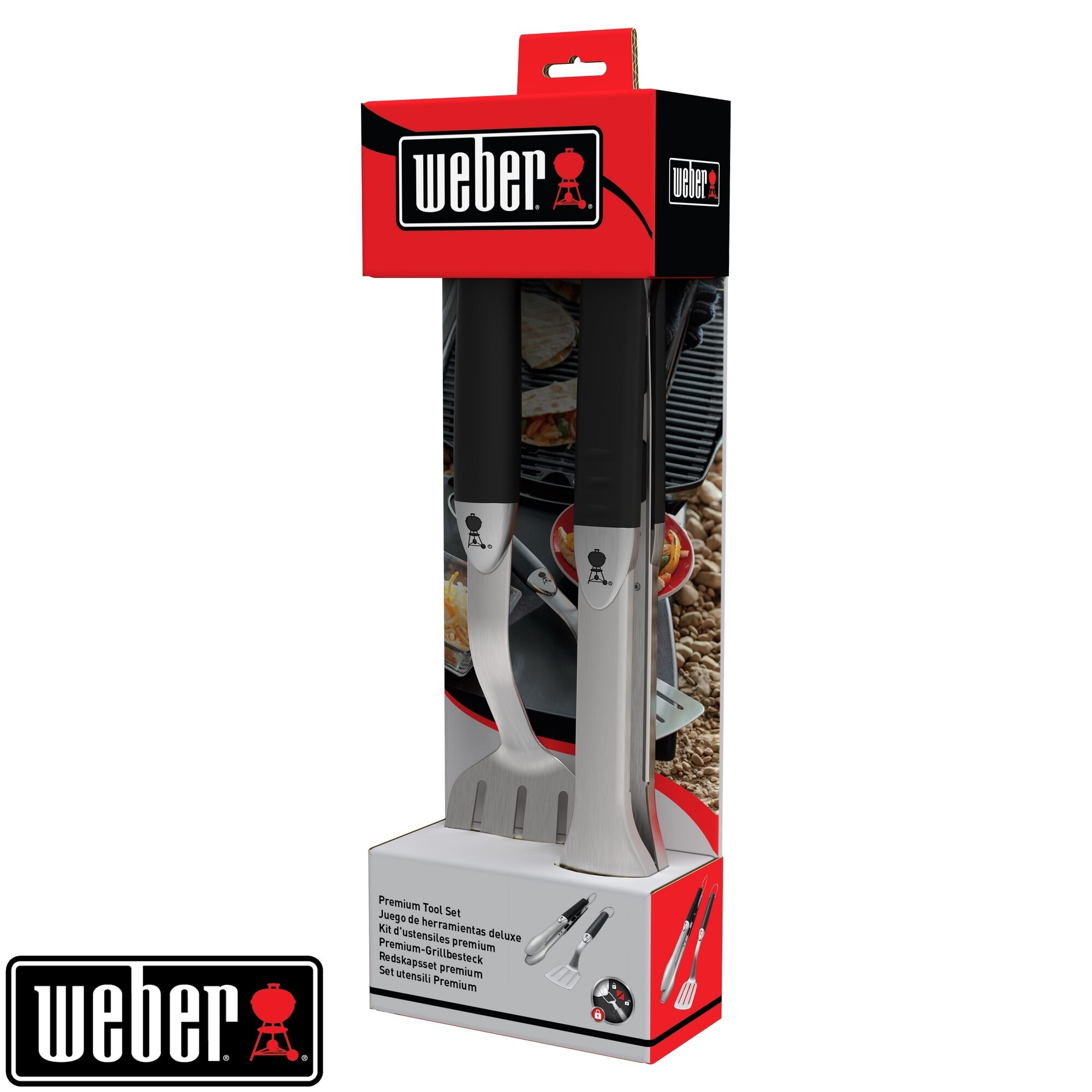 Weber Premium Grillbesteck Kompakt