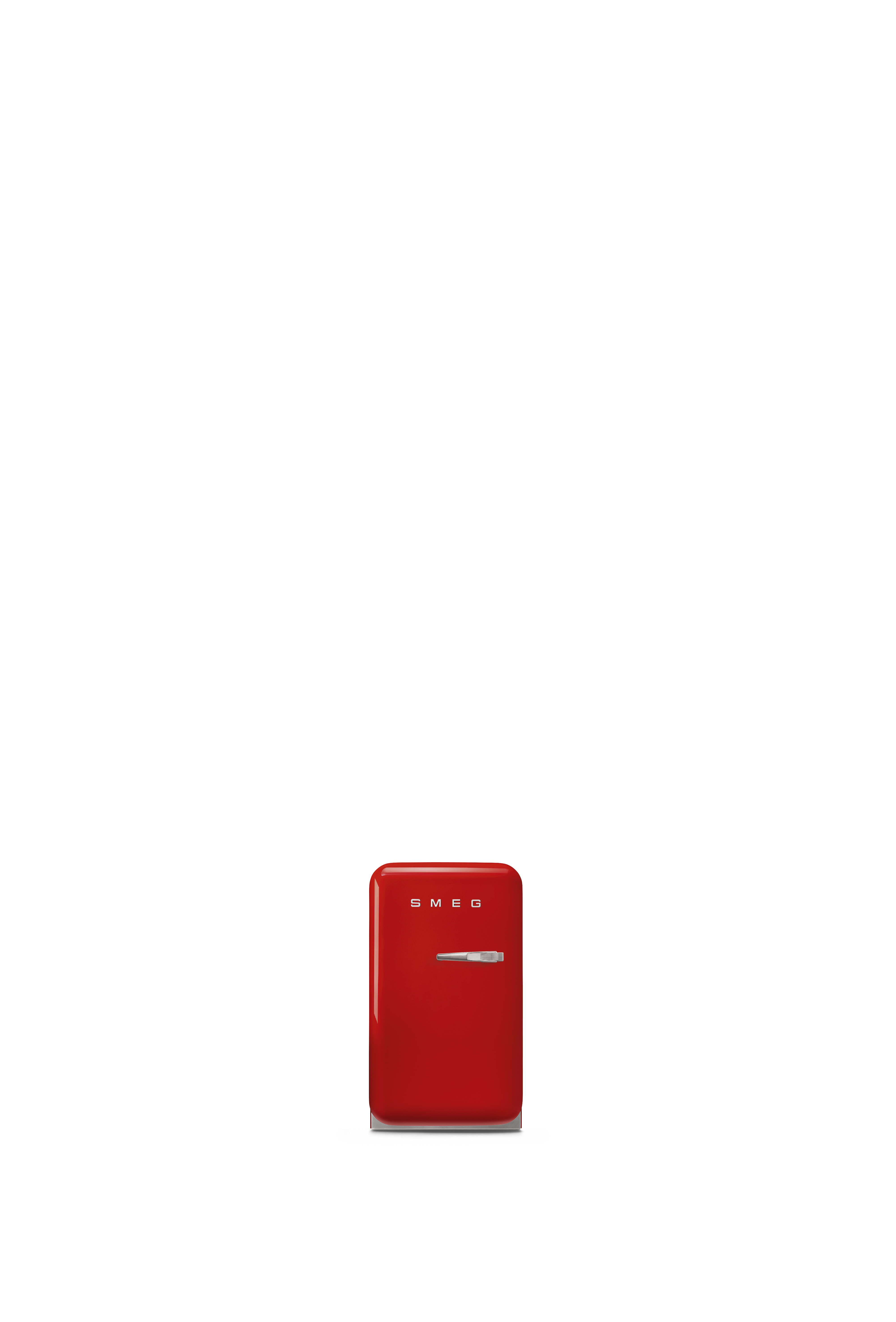 50's Style, Minibar, 1-türig, 40 cm, Linksanschlag, Rot
