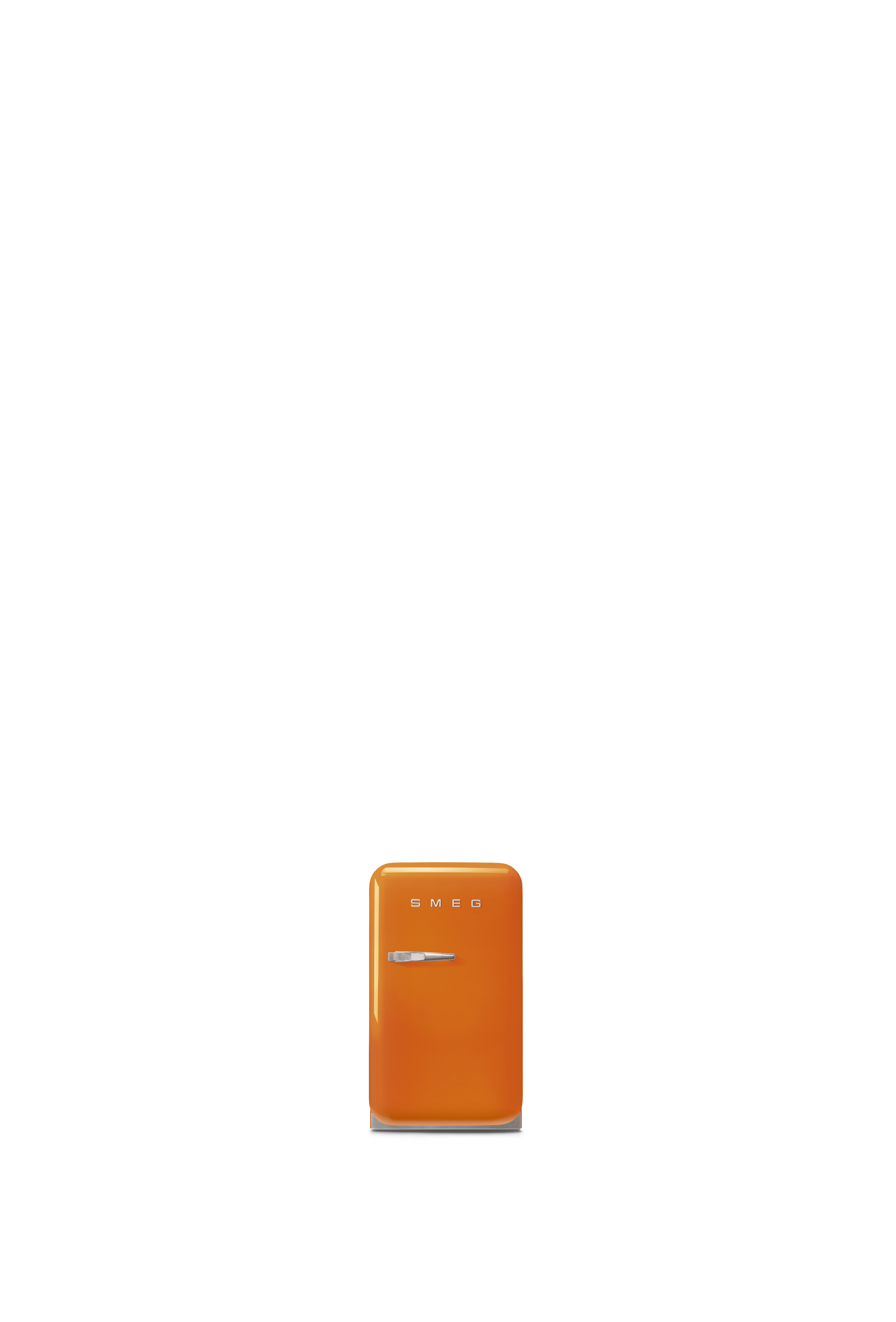 50's Style, Minibar, 1-türig, 40 cm, Rechtsanschlag, Orange