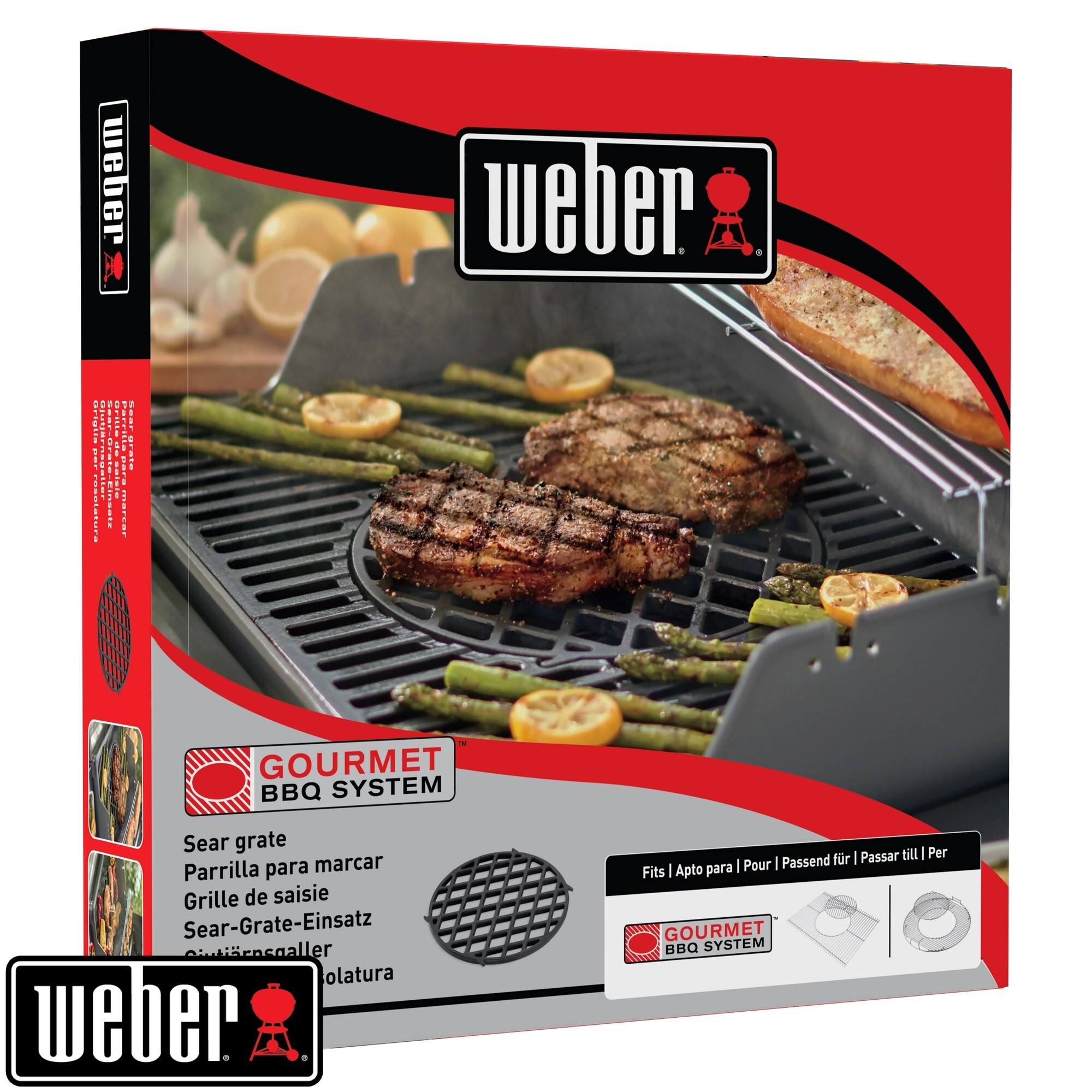 Weber Sear Grate - Gourmet BBQ System