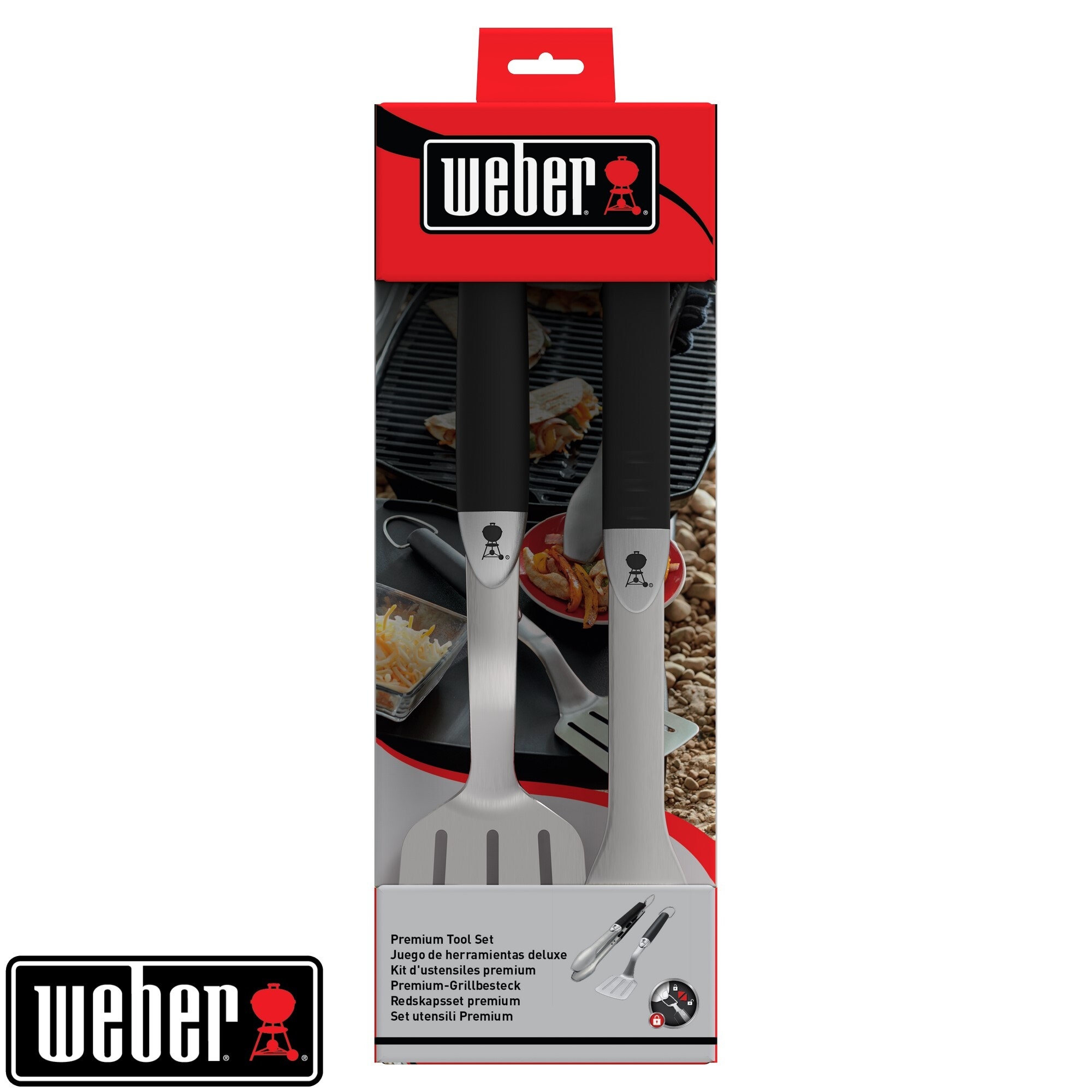 Weber Premium Grillbesteck Kompakt