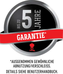 GARANTIE GASGRILLS DER SERIEN WEBER® Q 1000, 2000, 3000