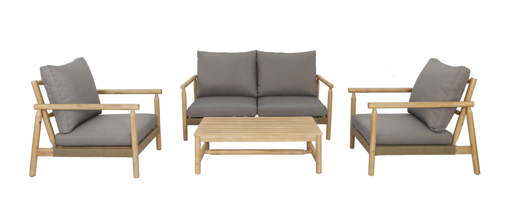 Das Outsider Loungeset Dalby Bamboo Look Acaciahout