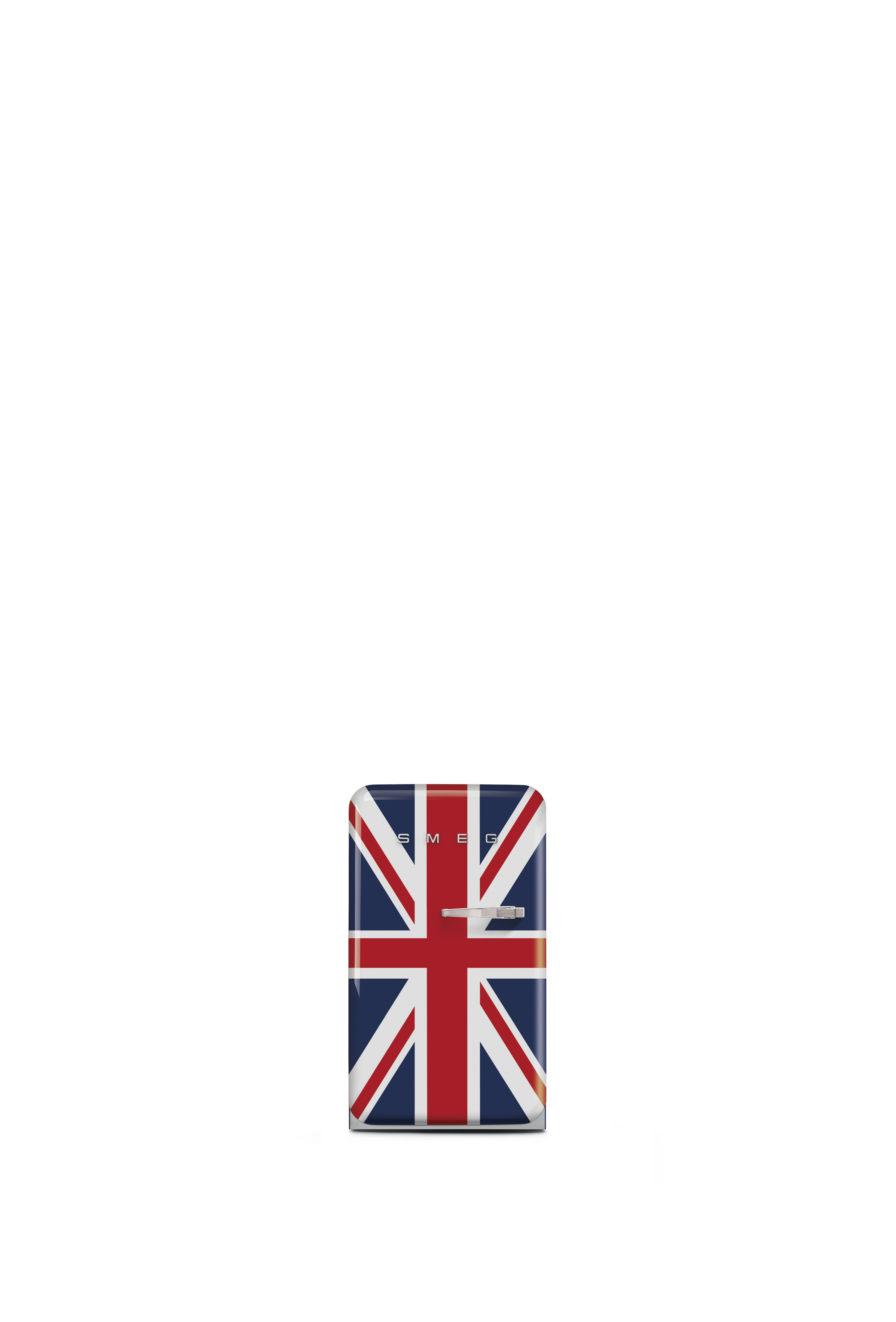 50's Style, Stand-Kühlschrank, 1-türig, 54 cm, Linksanschlag, Union Jack