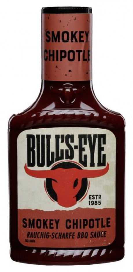 Bull`s-Eye BBQ Sauce Hot Chipotle 300-ml-Fl