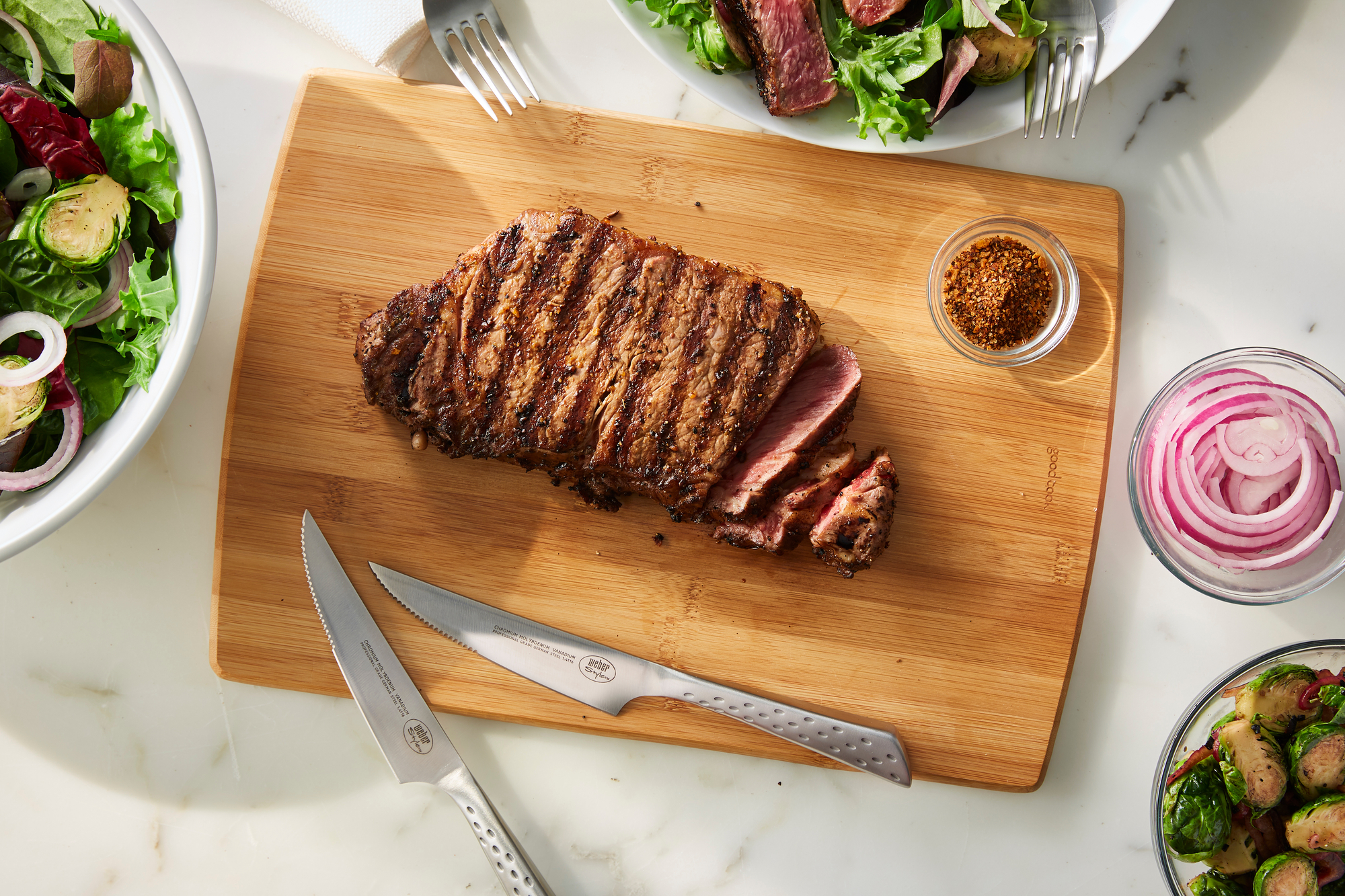 Weber® Deluxe Steak-Set 6 Pers (GROSS)