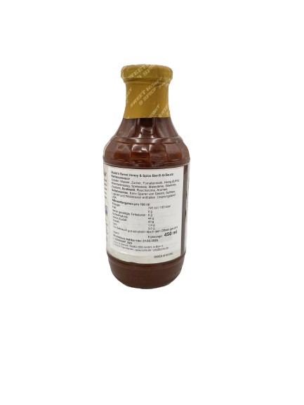 Stubb´s Sweet Honey & Spice Bar-B-Q Sauce, 450ml