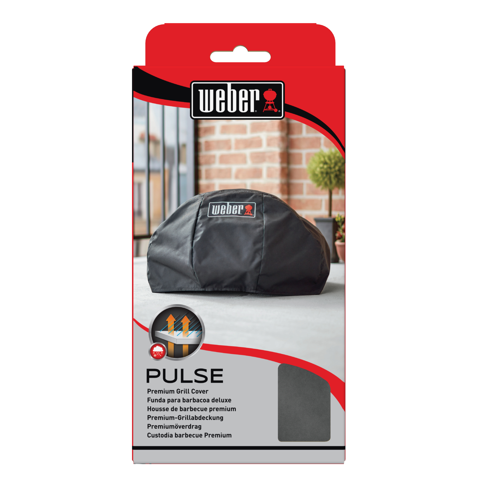 Weber Premium Abdeckhaube - für Pulse 1000