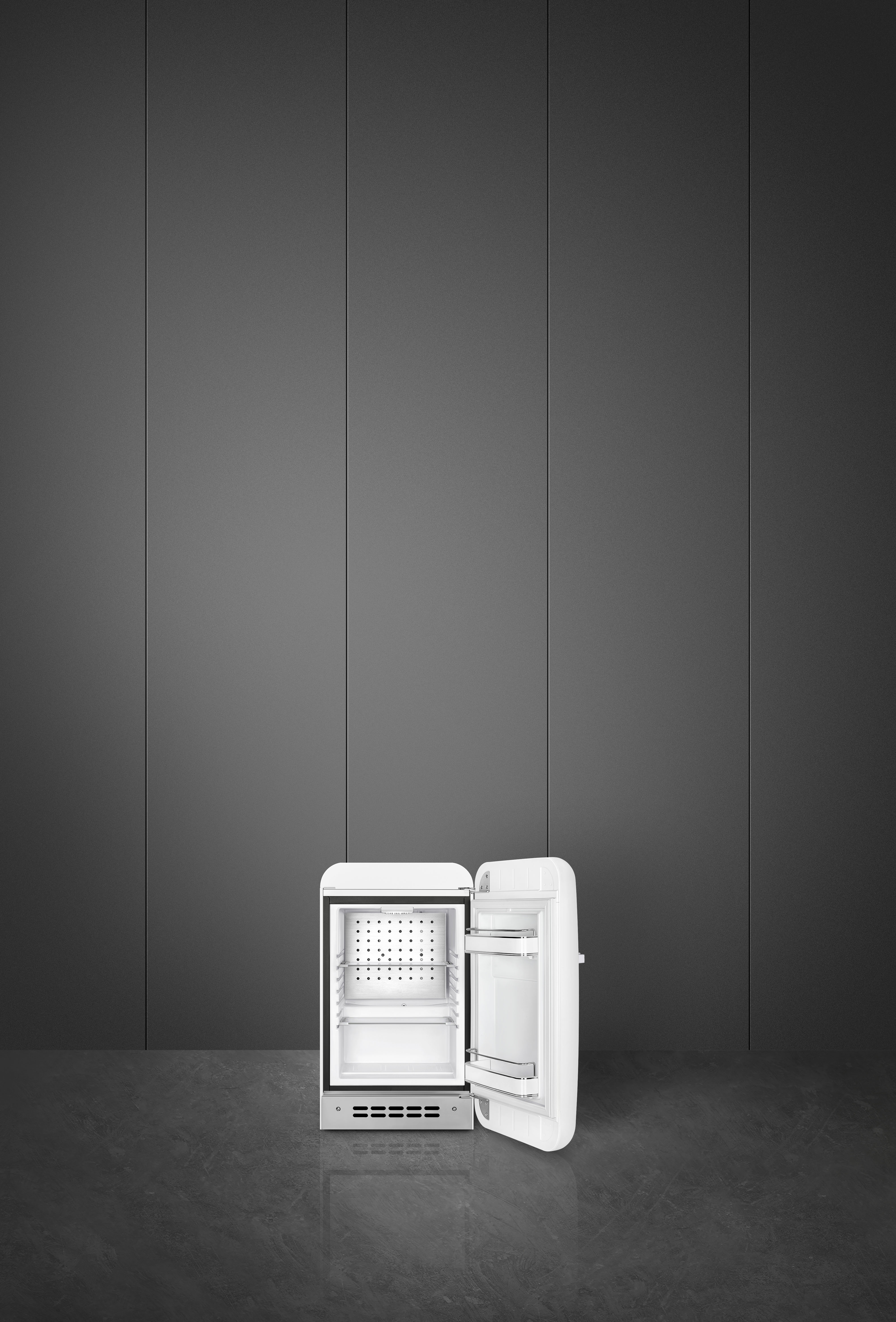 50's Style, Minibar, 1-türig, 40 cm, Rechtsanschlag, Weiß