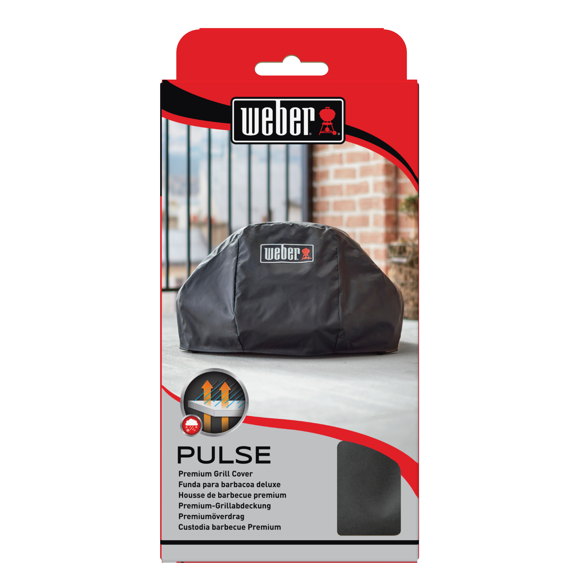 Weber Premium Abdeckhaube - für Pulse 2000
