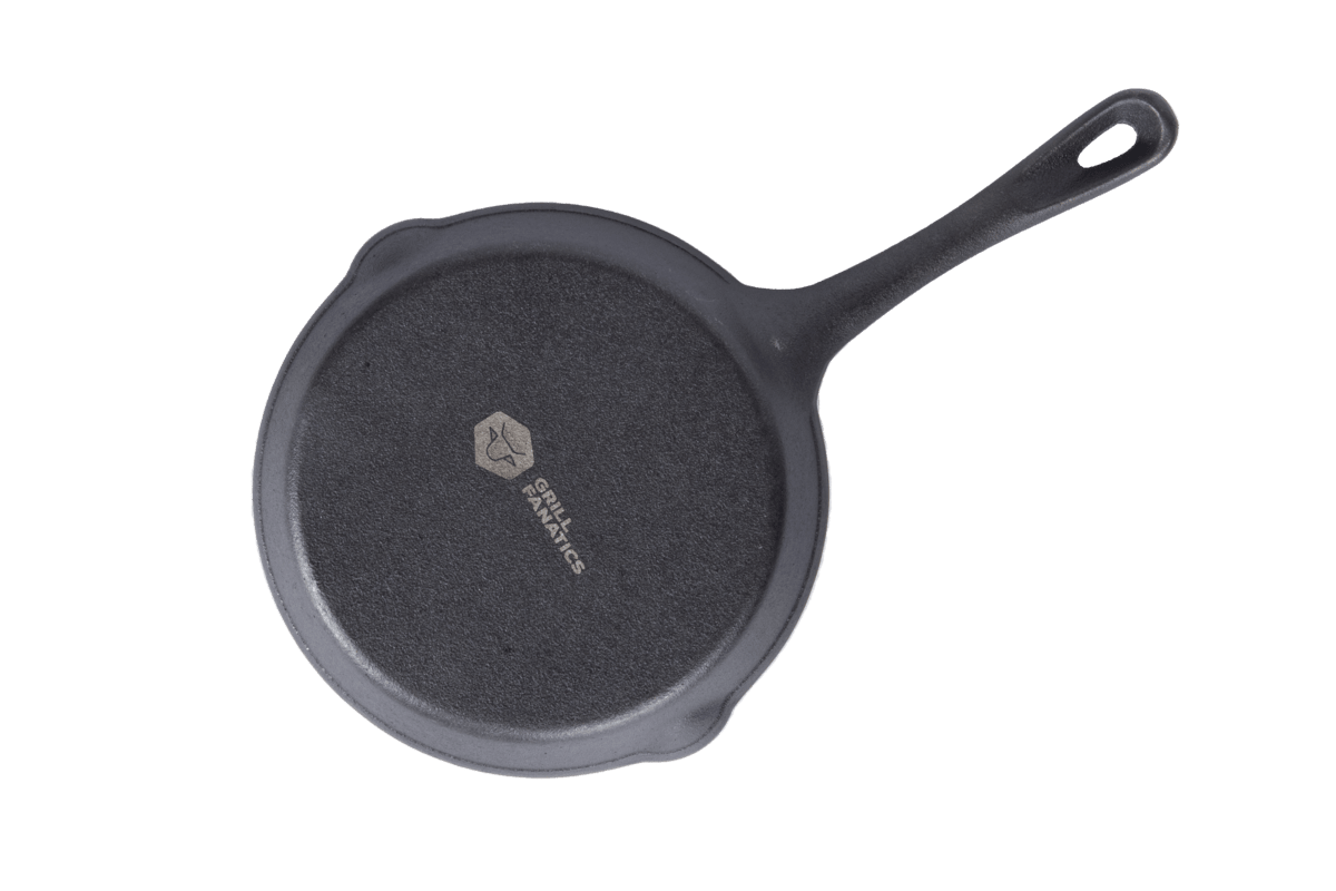 Gusseisen BBQ Grill Pfanne Cast iron skillet 20 cm