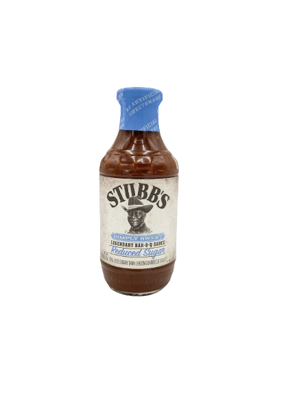 Stubb's Simpley Sweet Reduced Sugar Bar-B-Q Sauce 450ml