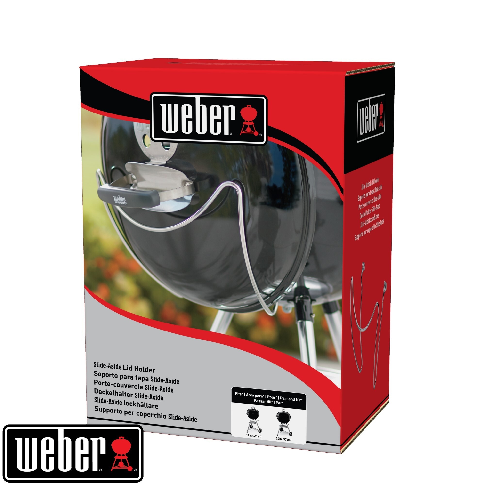 Weber Deckelhalter Slide-a-Side