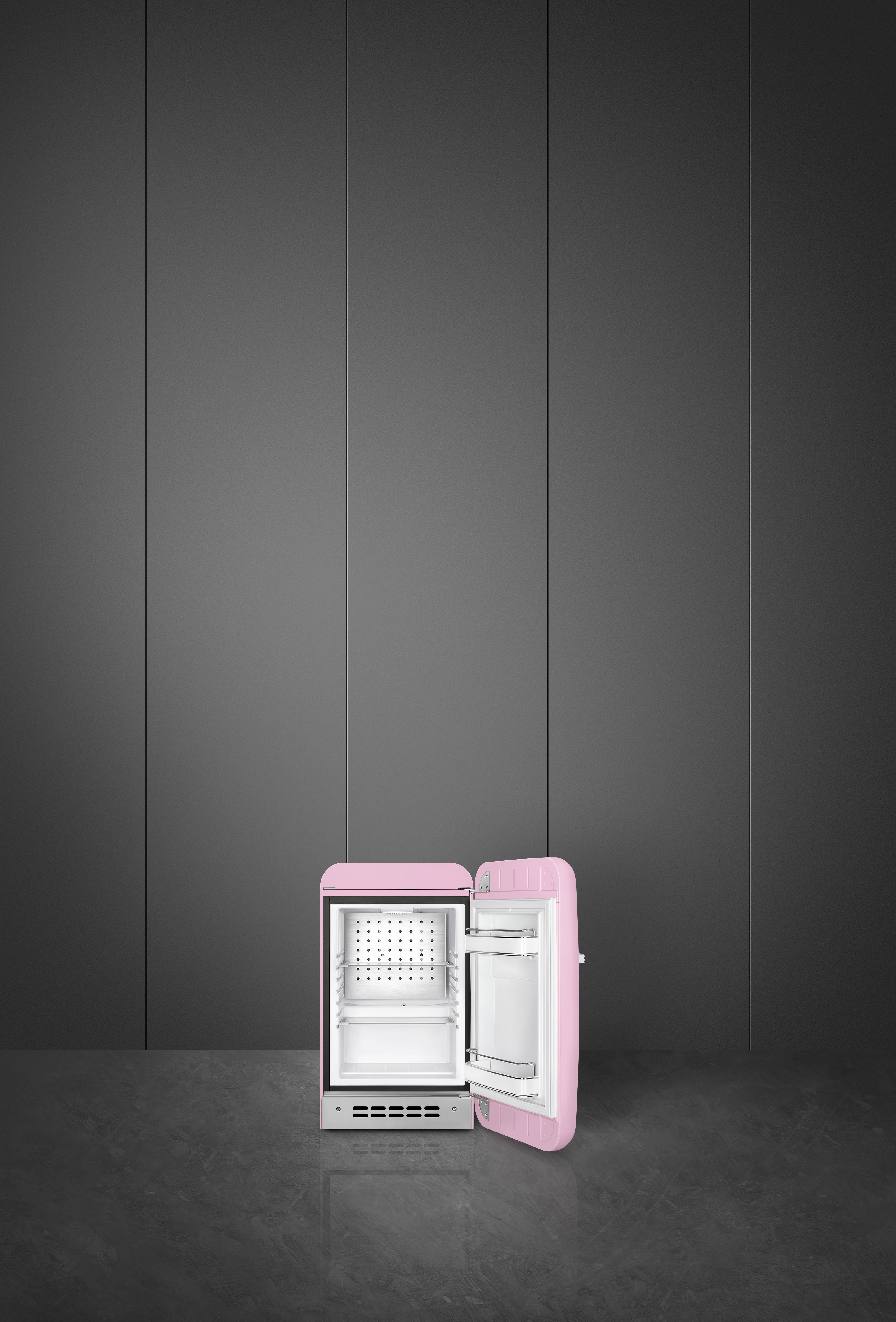 50's Style, Minibar, 1-türig, 40 cm, Rechtsanschlag, Cadillac Pink