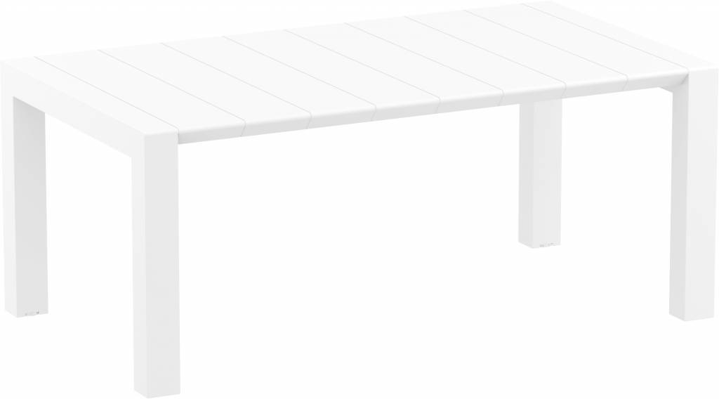 Siesta Vegas ausziehbarer Gartentisch Medium 180/220 cm Weiß