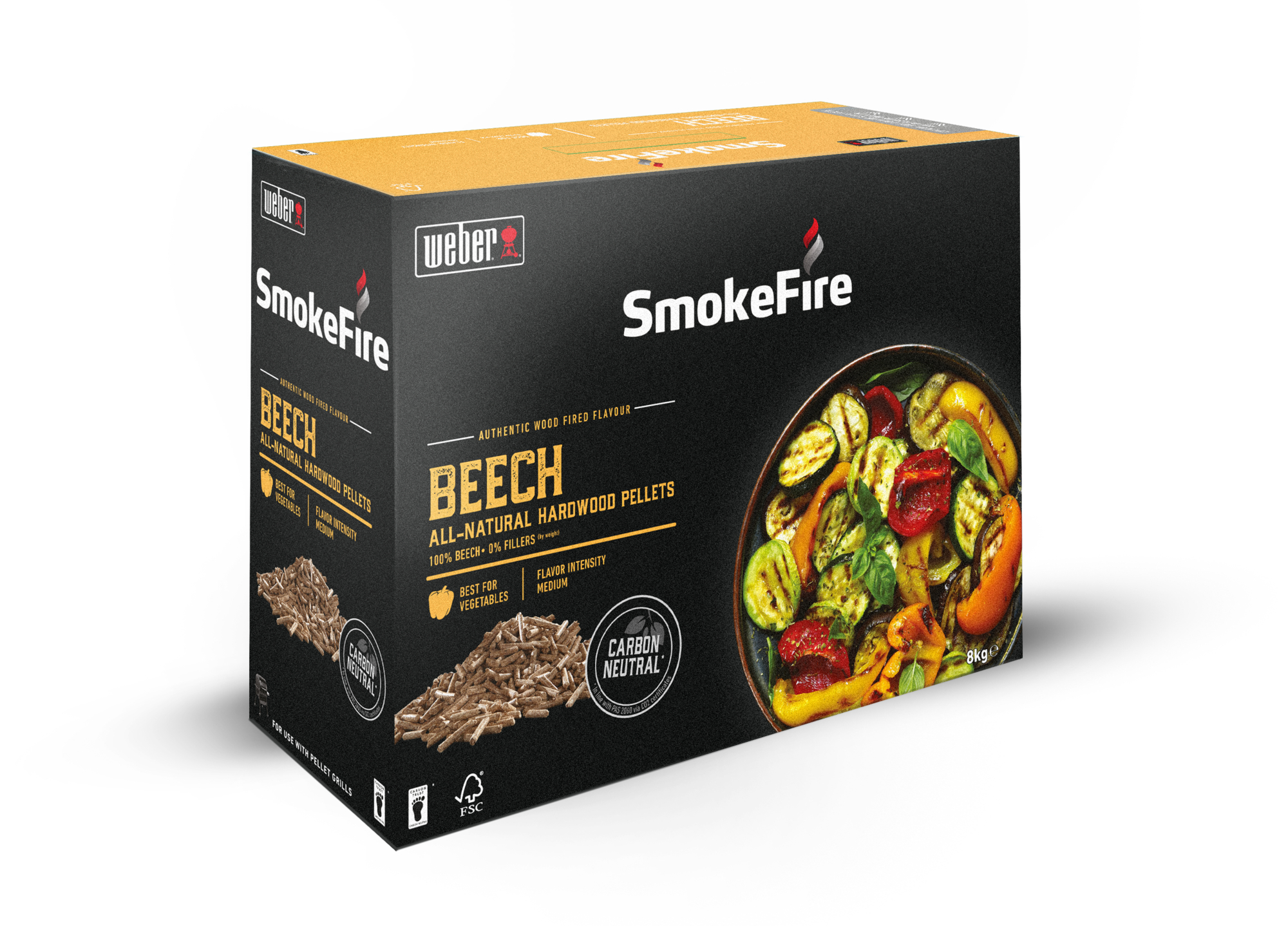 Weber SmokeFire Holzpellets  Buche - 8 kg