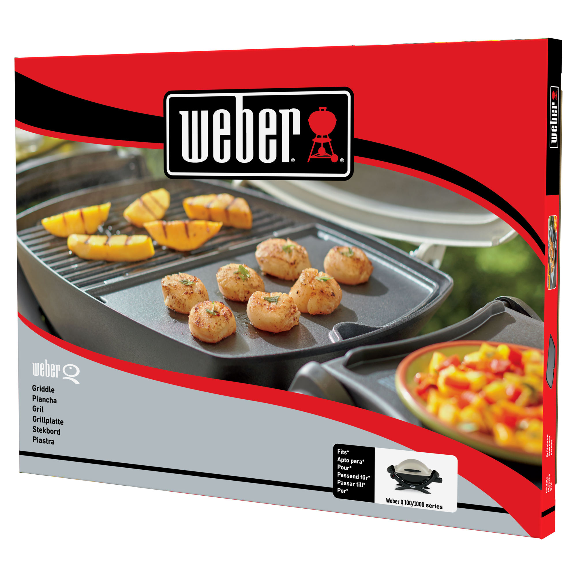 Weber Grillplatte für Q 1000-Serie